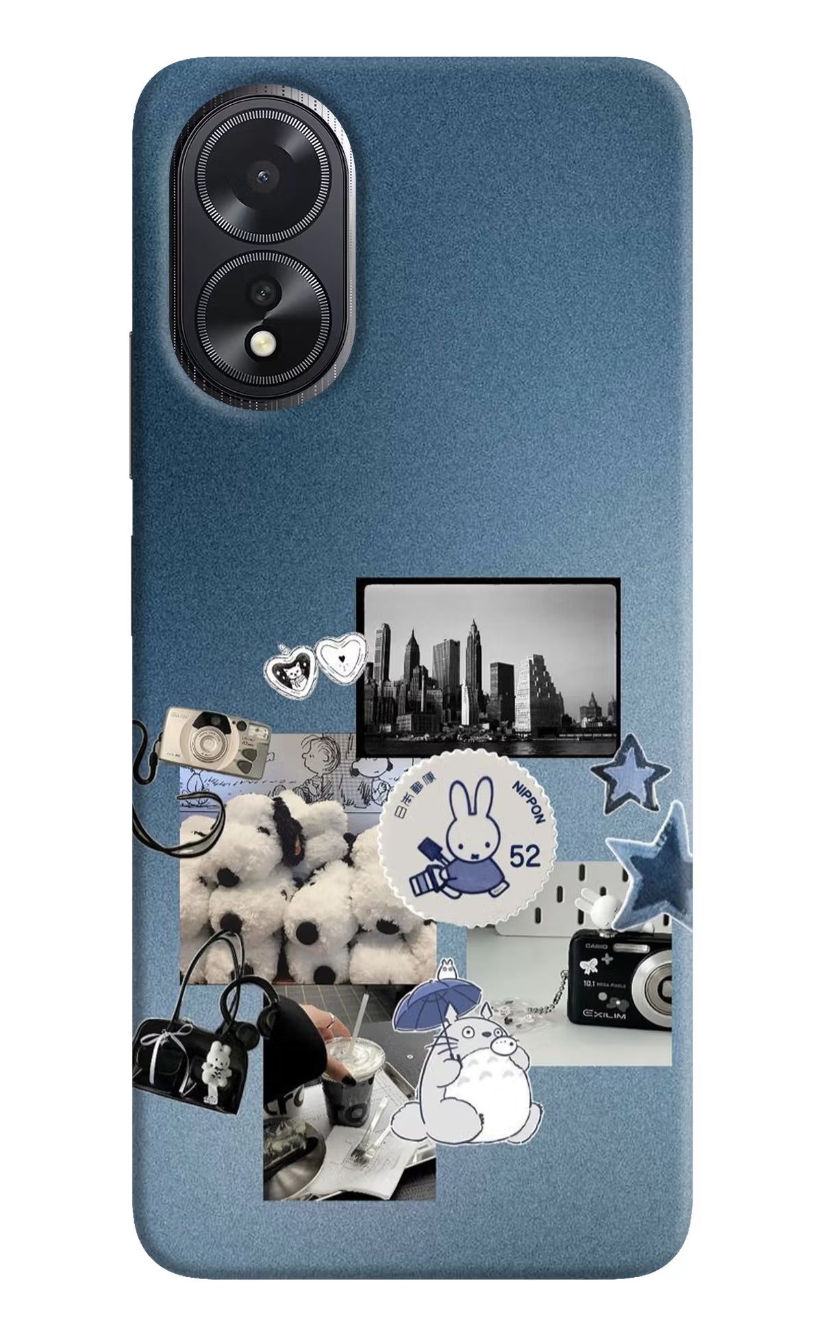 Miffy Oppo A18/Oppo A38 Hard Case Back Cover by Casekaro