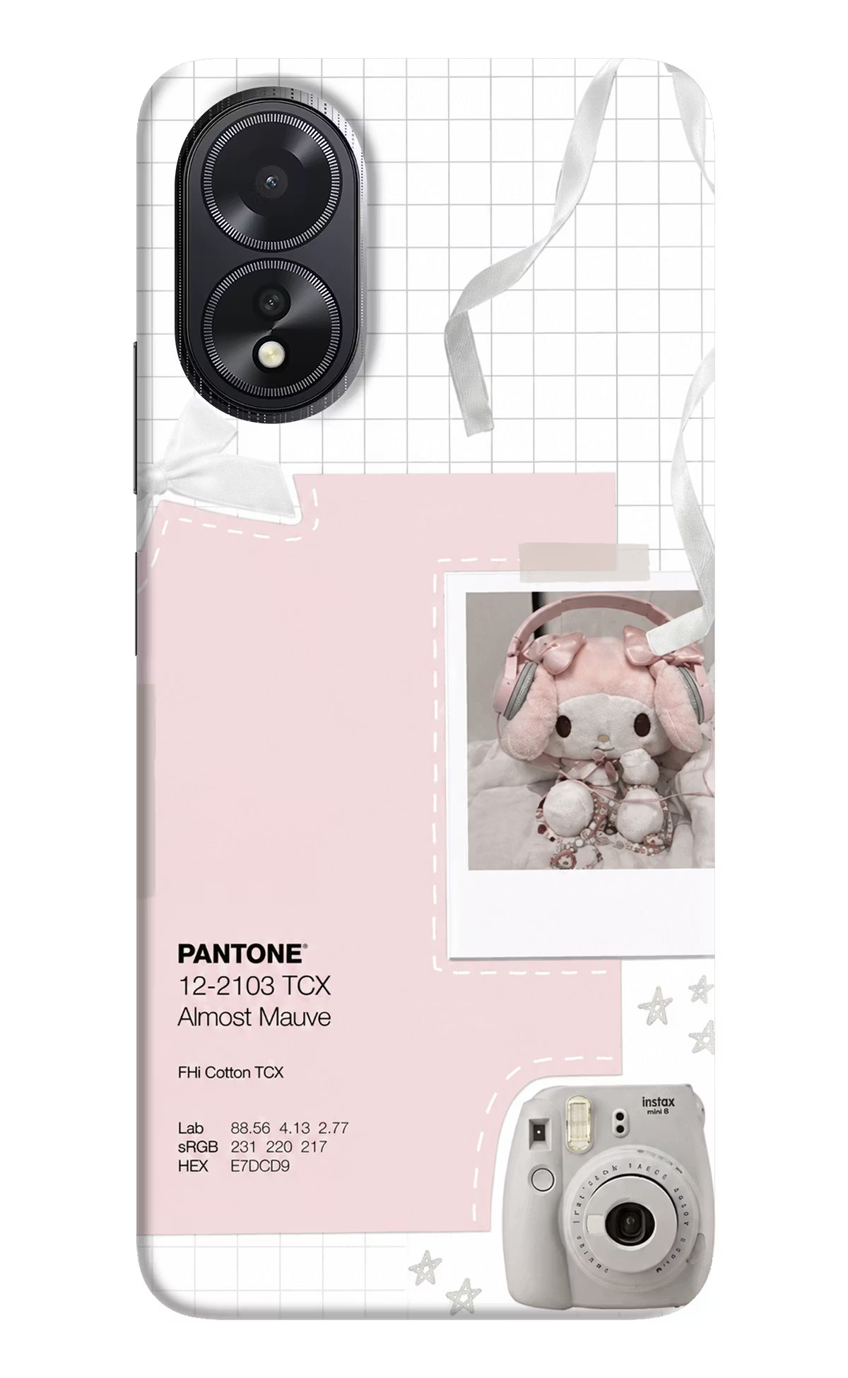 Pantone Asthetic Oppo A18/Oppo A38 Hard Case Back Cover by Casekaro