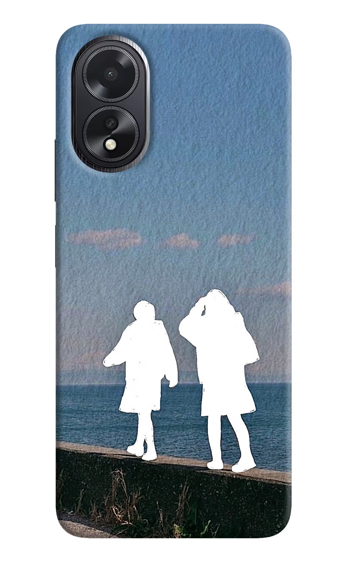 Coastal Dream Oppo A18/Oppo A38 Hard Case Back Cover by Casekaro
