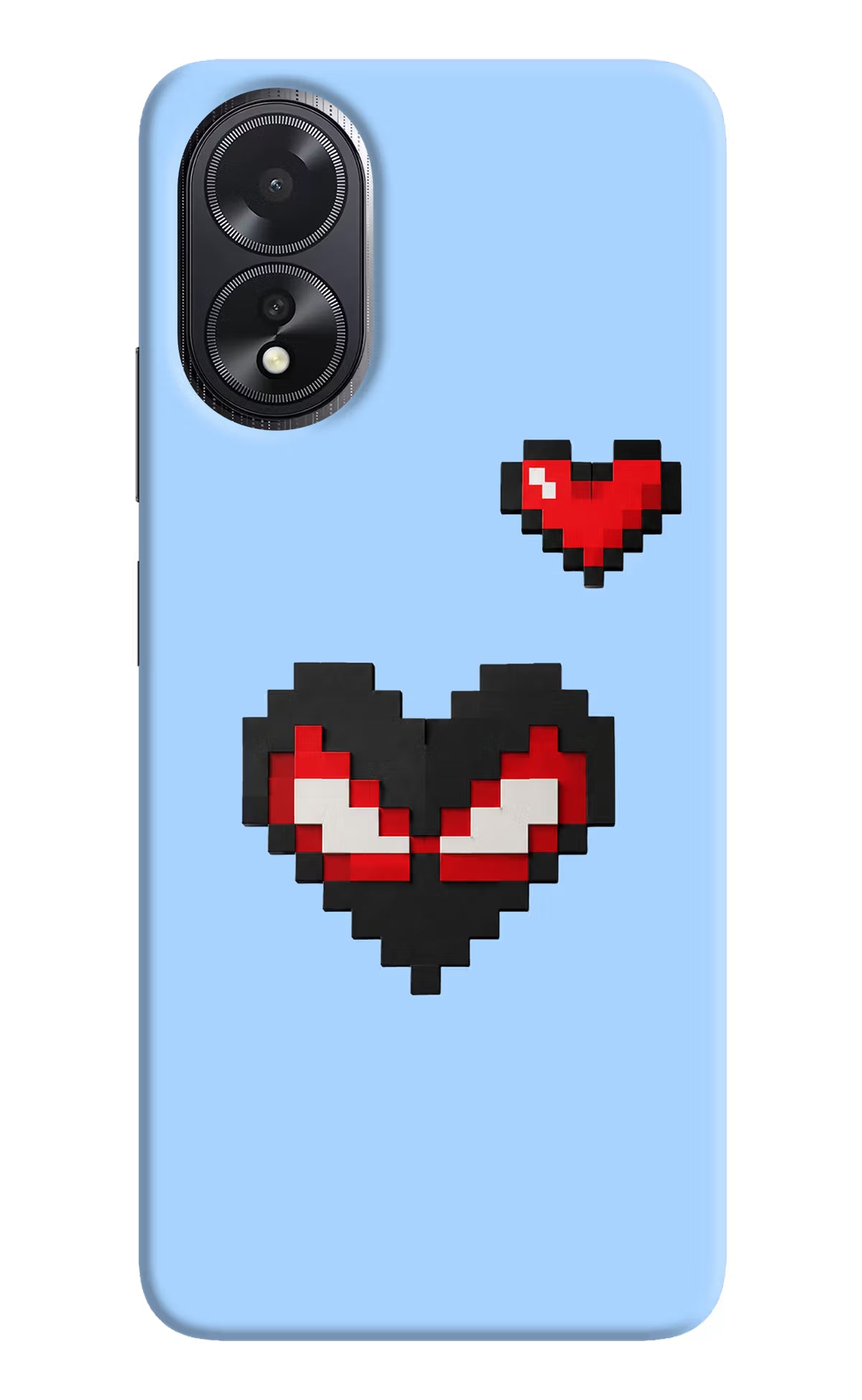 Peter Heart Oppo A18/Oppo A38 Hard Case Back Cover by Casekaro