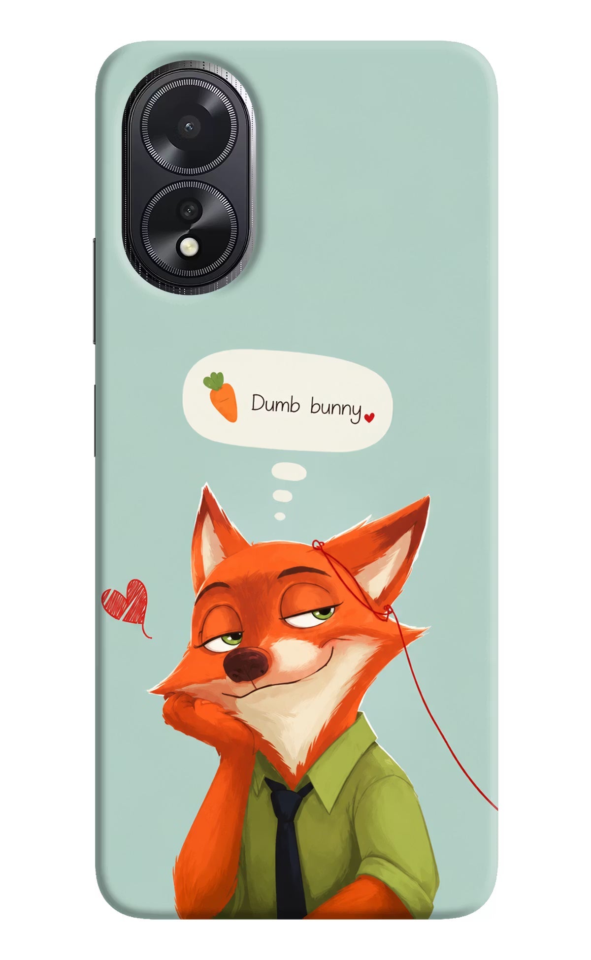 Nick Charm Oppo A18/Oppo A38 Hard Case Back Cover by Casekaro