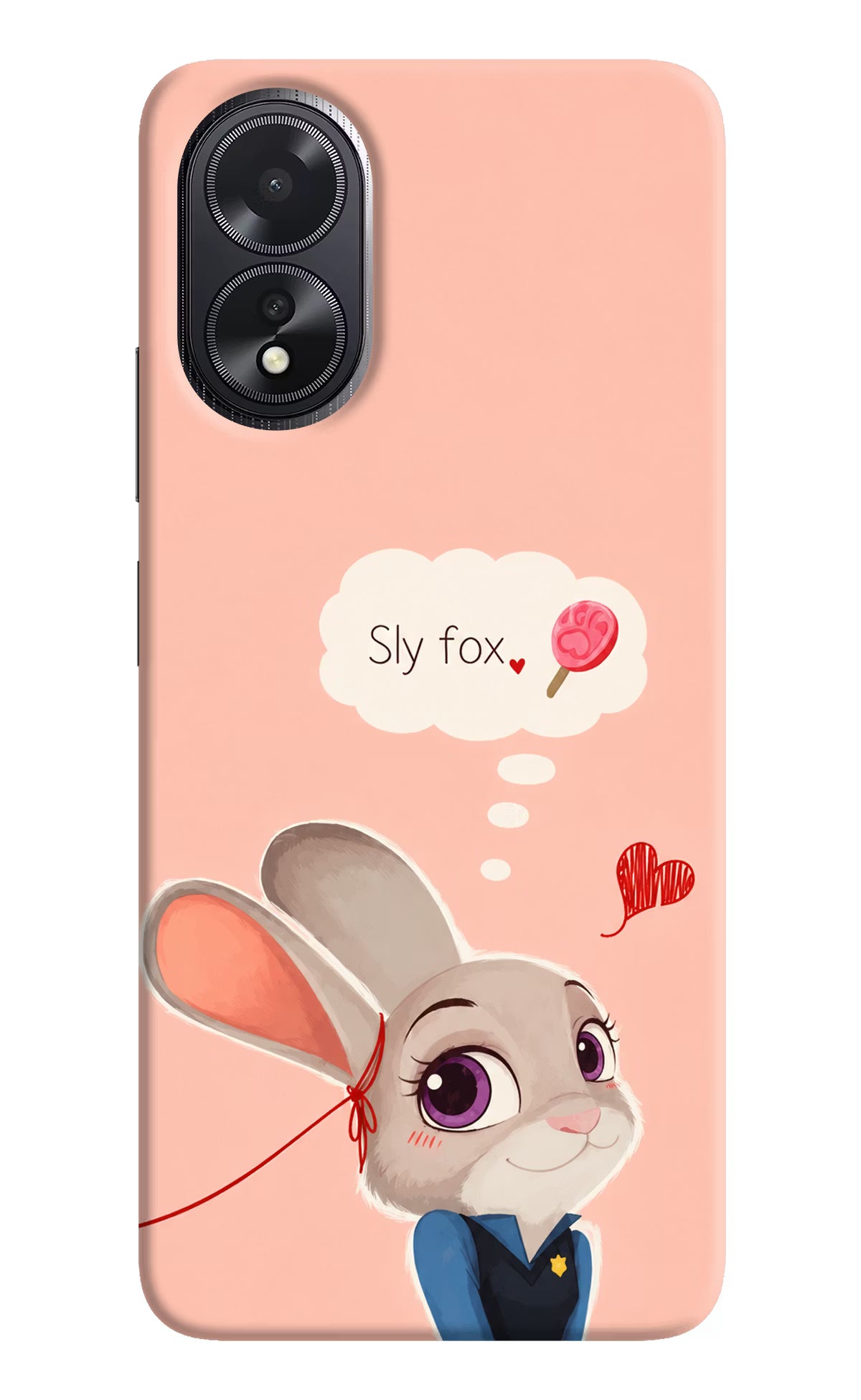 Judy Charm Oppo A18/Oppo A38 Hard Case Back Cover by Casekaro