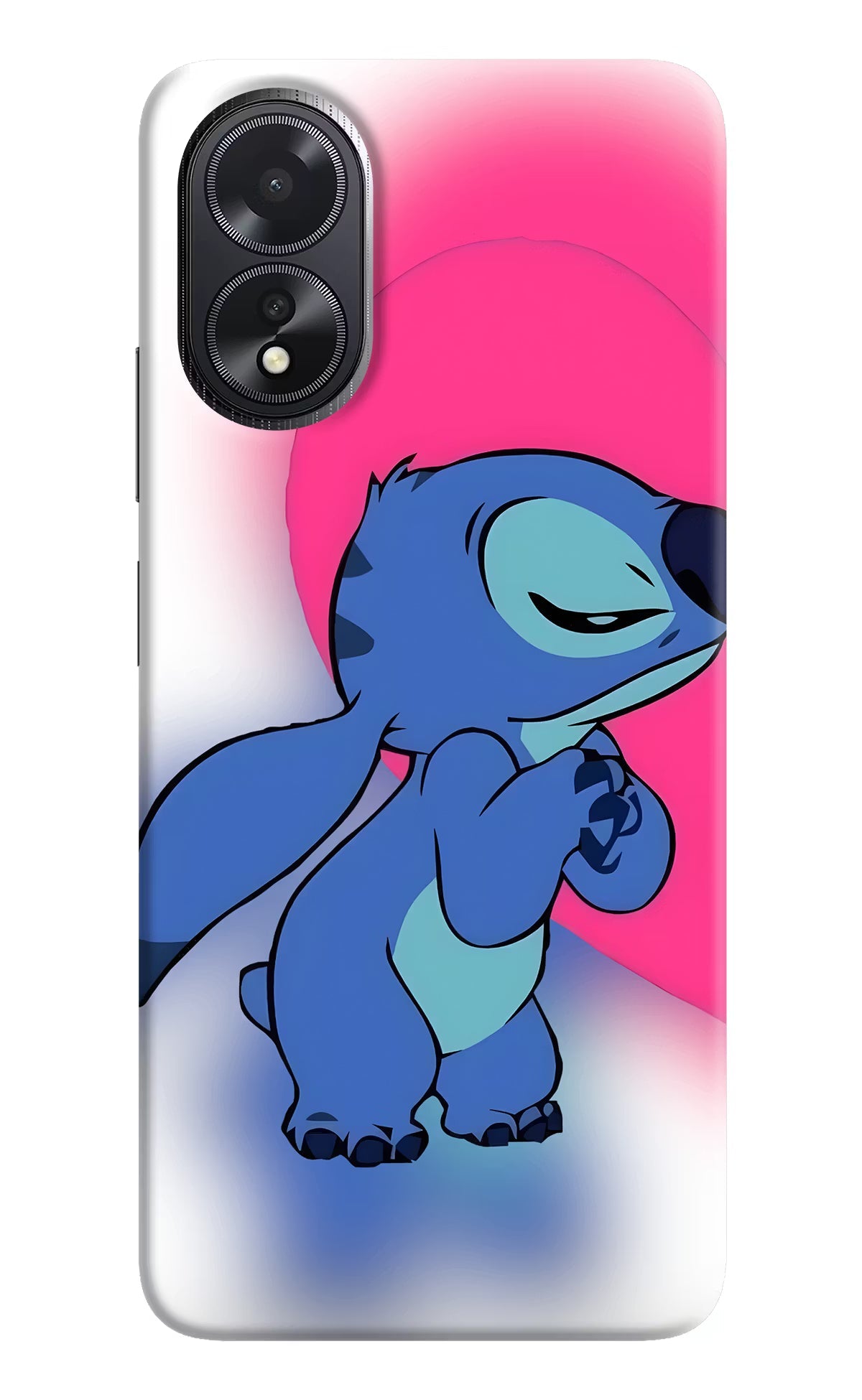Stitch Hug Oppo A18/Oppo A38 Hard Case Back Cover by Casekaro