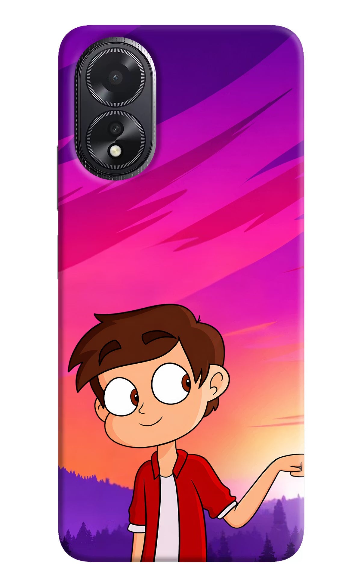 Marco Sunset Oppo A18/Oppo A38 Hard Case Back Cover by Casekaro