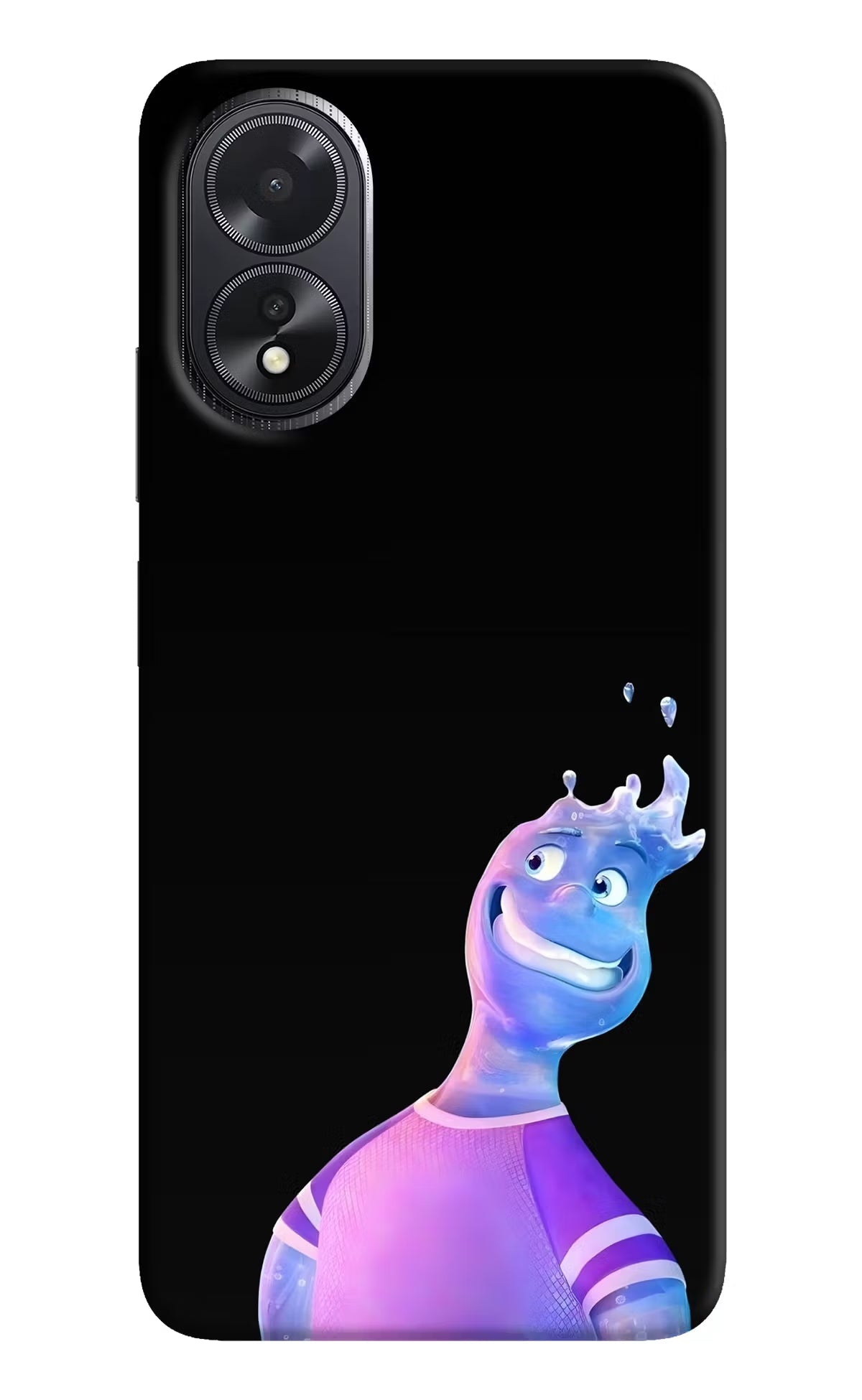 Wade Wave Oppo A18/Oppo A38 Hard Case Back Cover by Casekaro