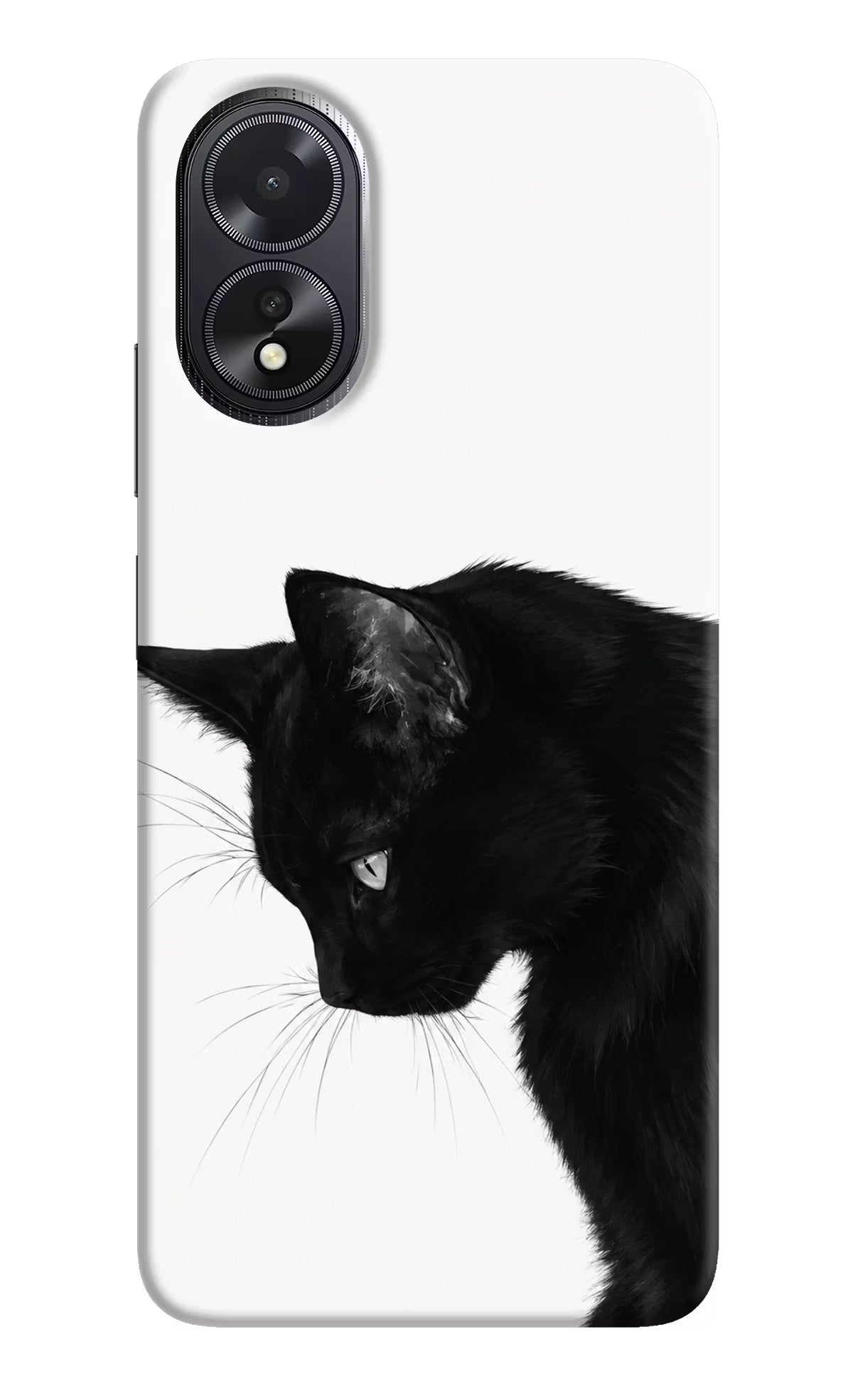 Shadow Gaze Oppo A18/Oppo A38 Hard Case Back Cover by Casekaro