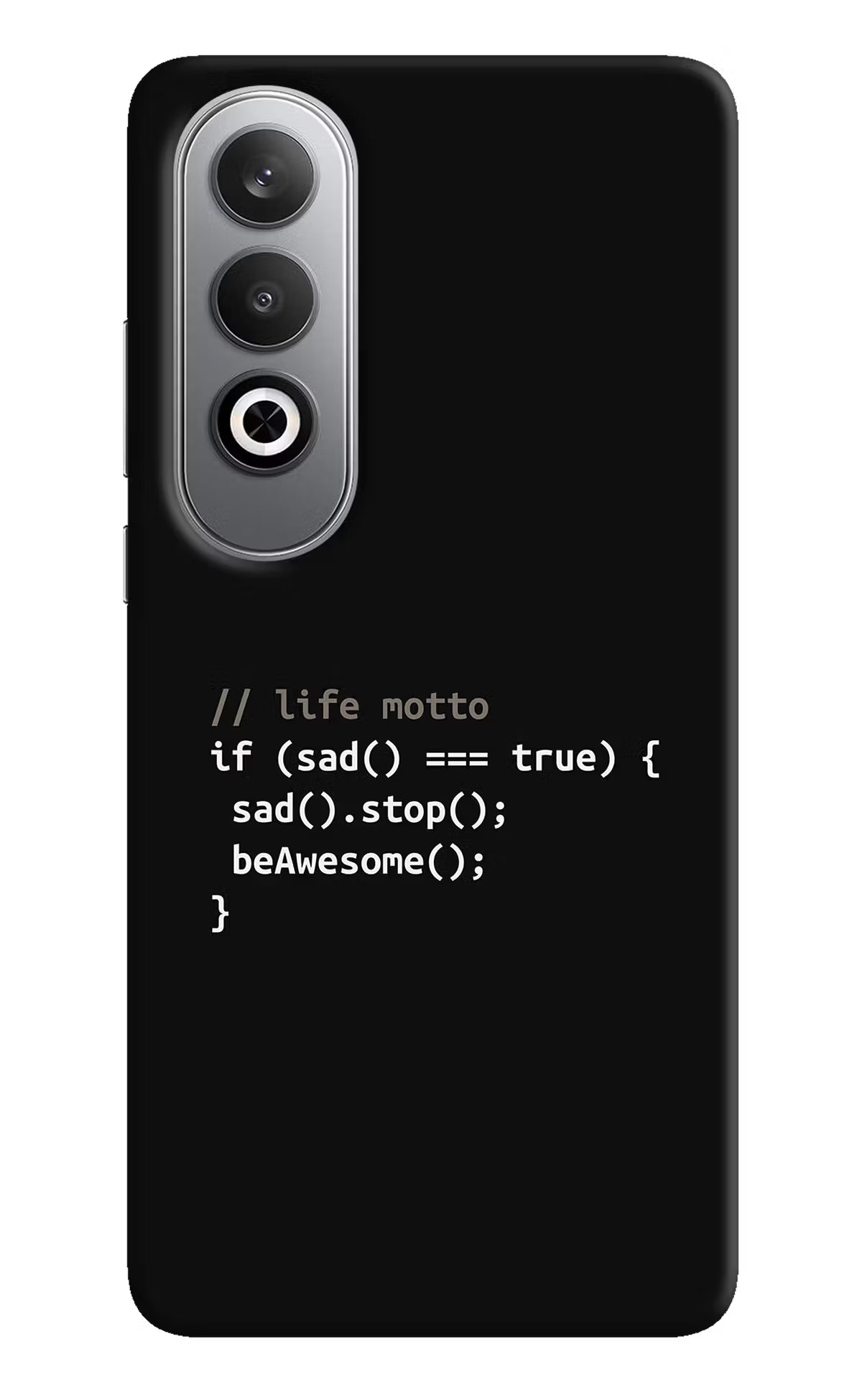 Life Motto Code Oneplus Nord CE4 Hard Case Back Cover by Casekaro