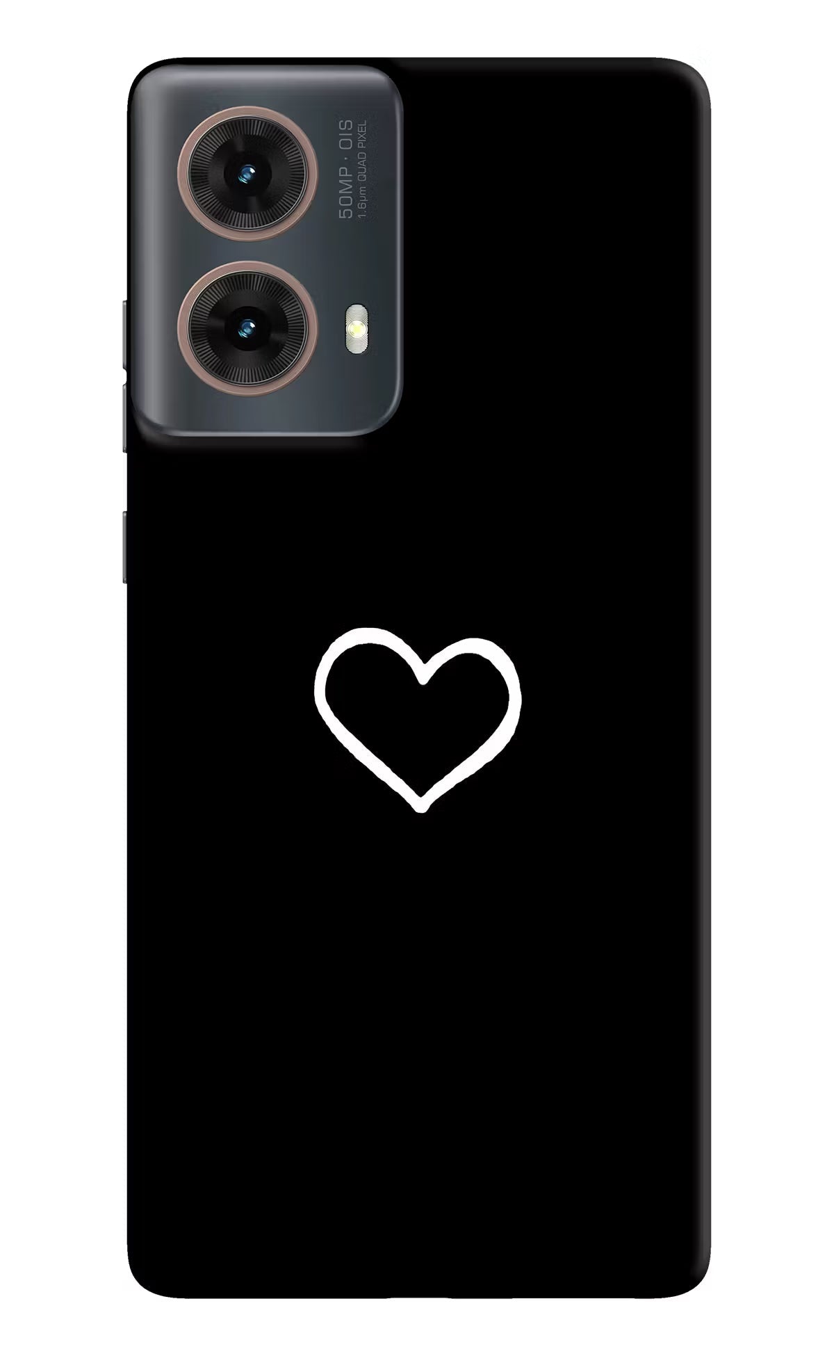 Heart Motorola G85 Hard Case Back Cover by Casekaro