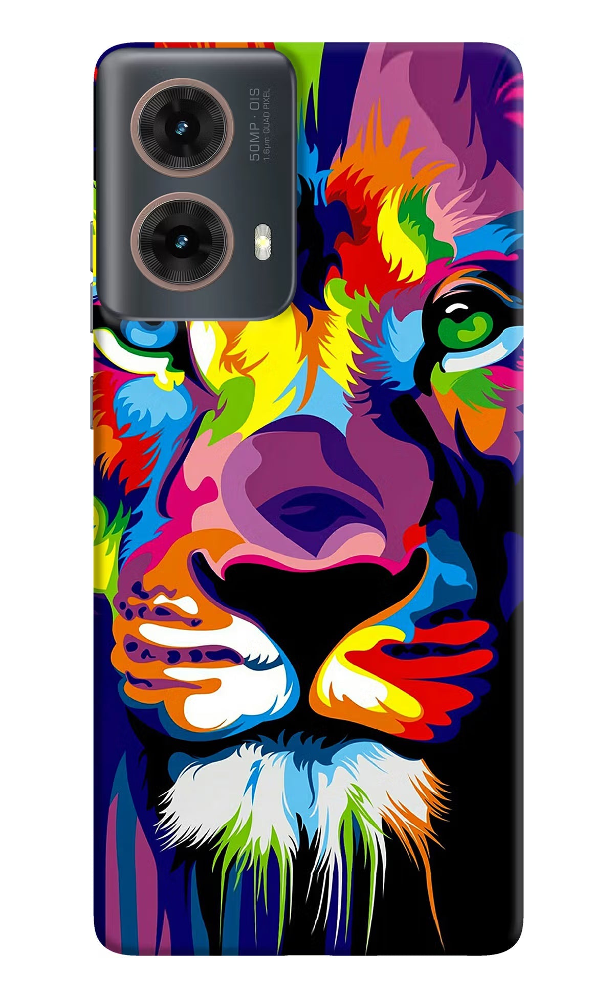 Lion Motorola G85 Hard Case Back Cover by Casekaro