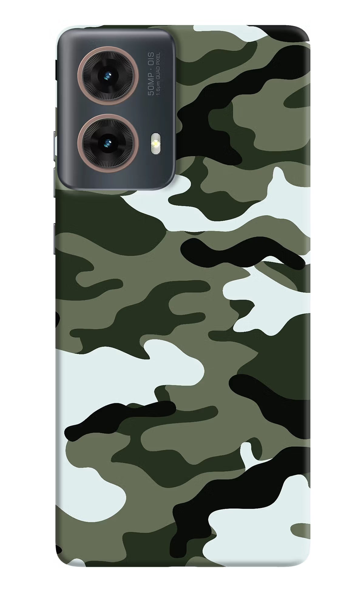 Camouflage Motorola G85 Hard Case Back Cover by Casekaro