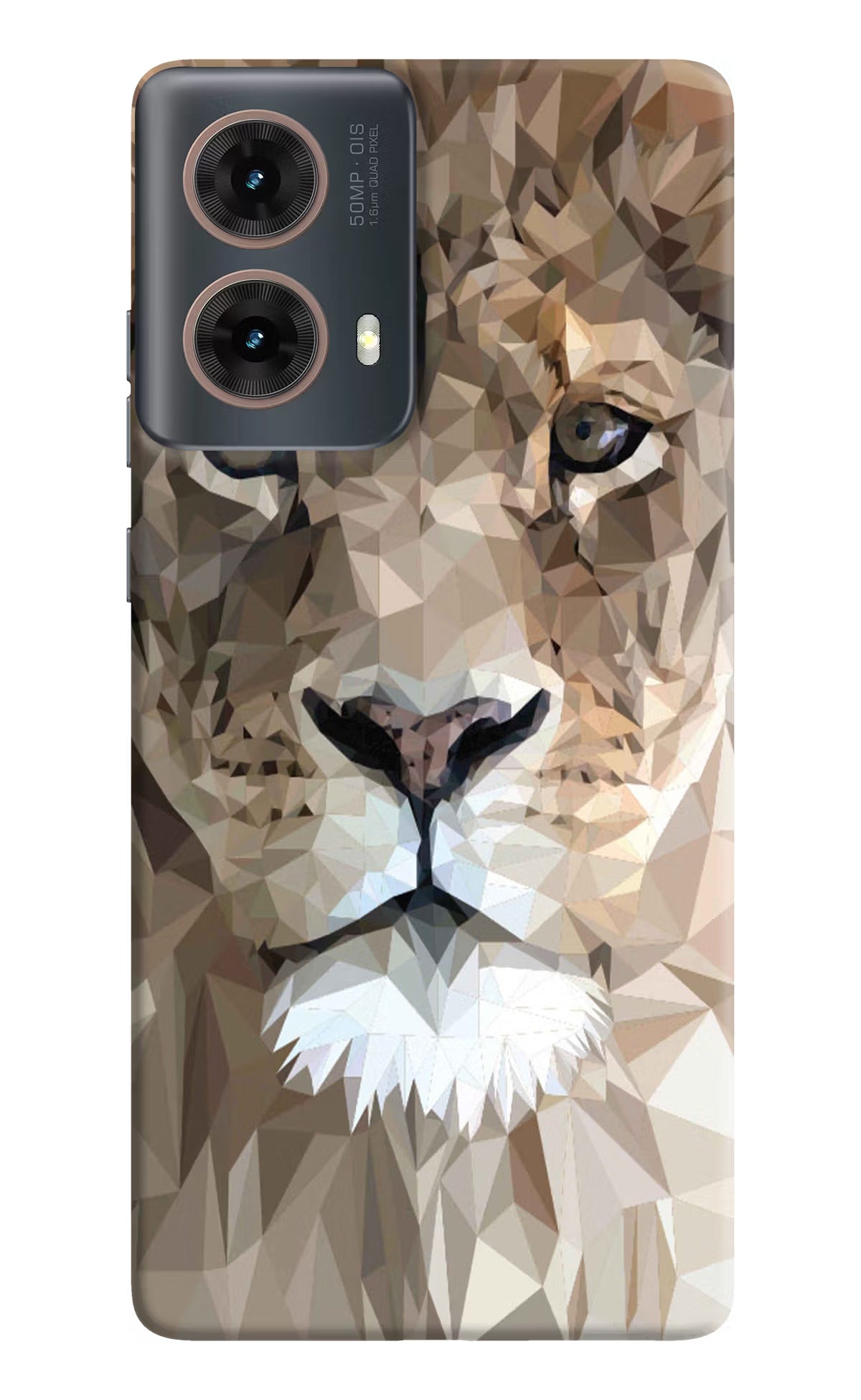 Lion Art Motorola G85 Hard Case Back Cover by Casekaro