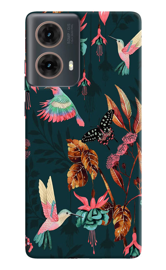 Birds Motorola G85 Hard Case Back Cover by Casekaro