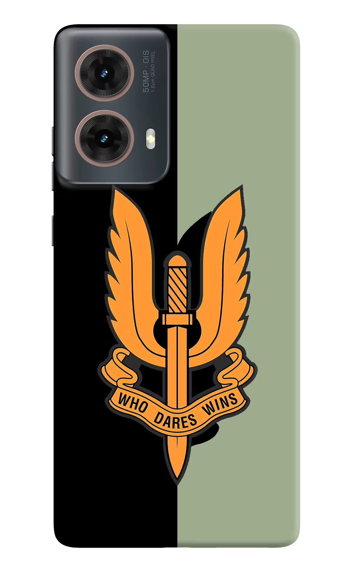 Balidan Logo Motorola G85 Hard Case Back Cover by Casekaro