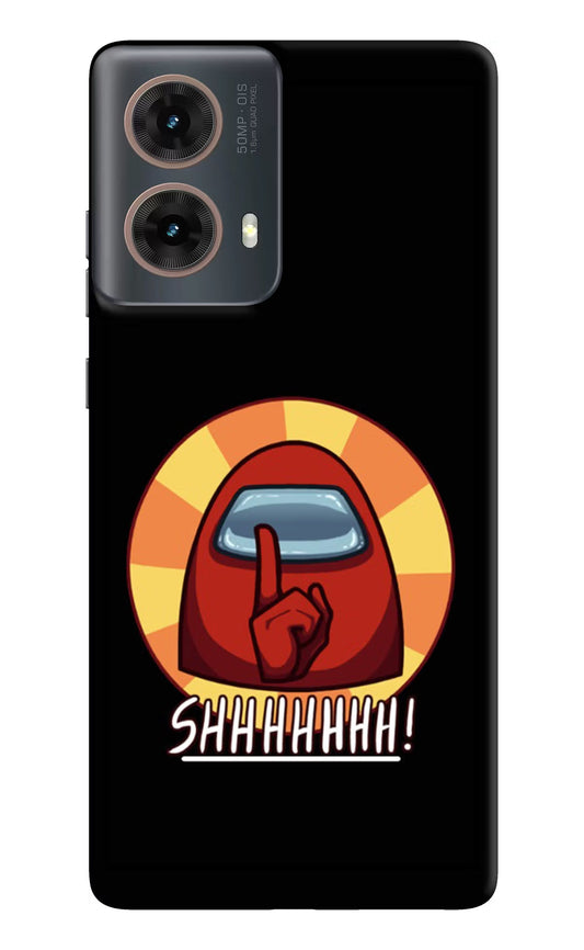 Among Us Shhh! Motorola G85 Hard Case Back Cover by Casekaro