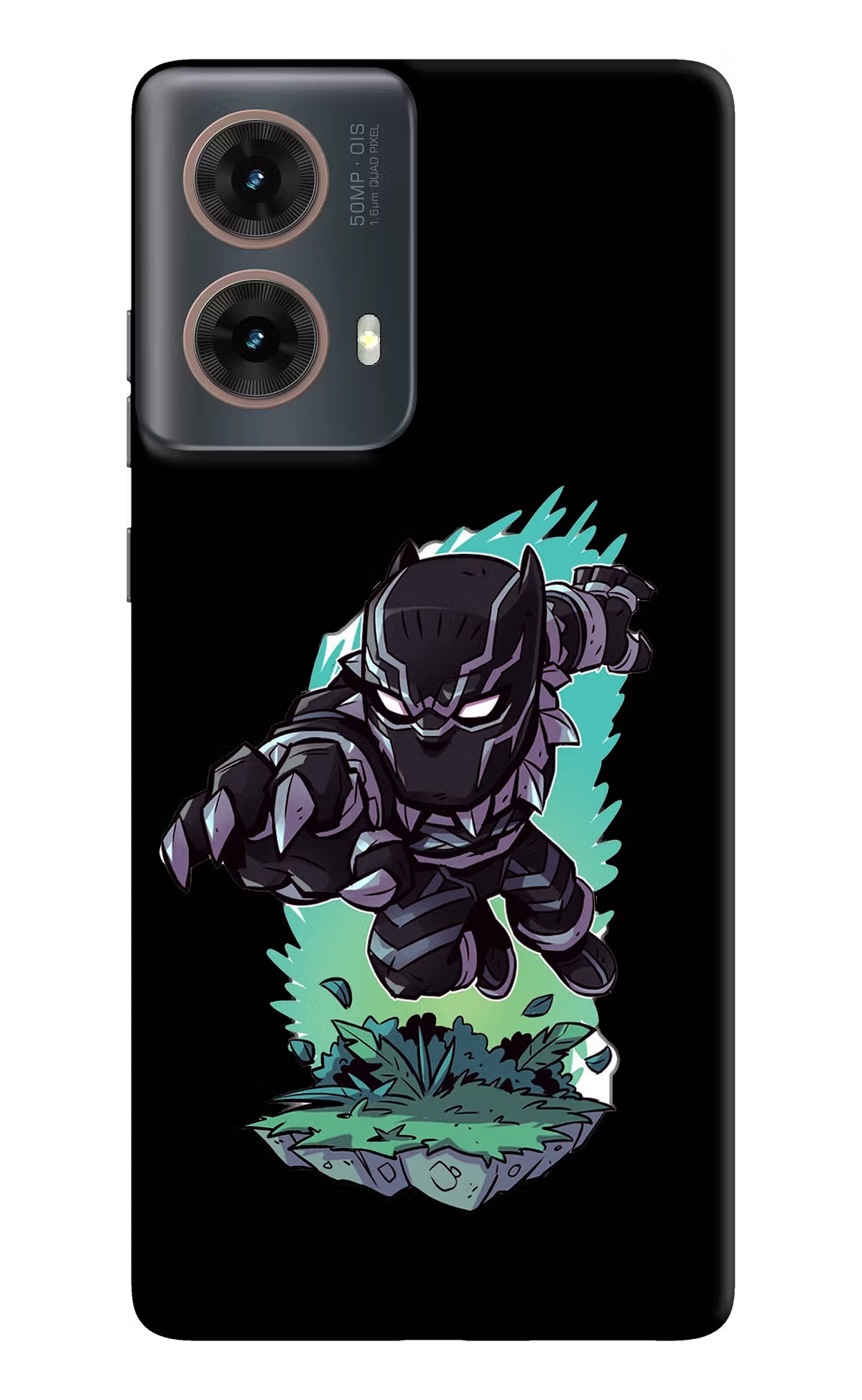 Black Panther Motorola G85 Hard Case Back Cover by Casekaro