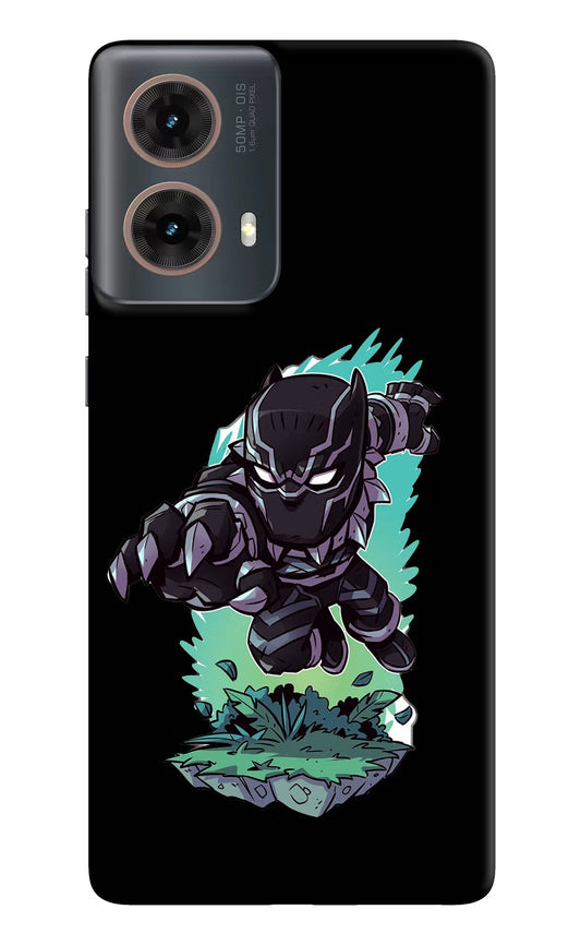 Black Panther Motorola G85 Hard Case Back Cover by Casekaro