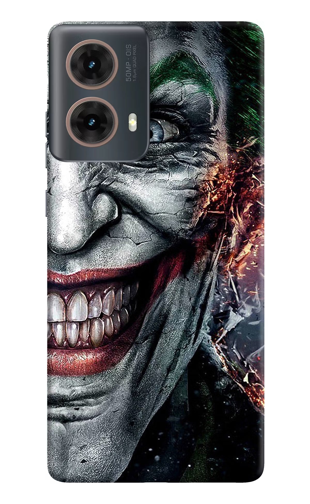 Joker Cam Motorola G85 Hard Case Back Cover by Casekaro