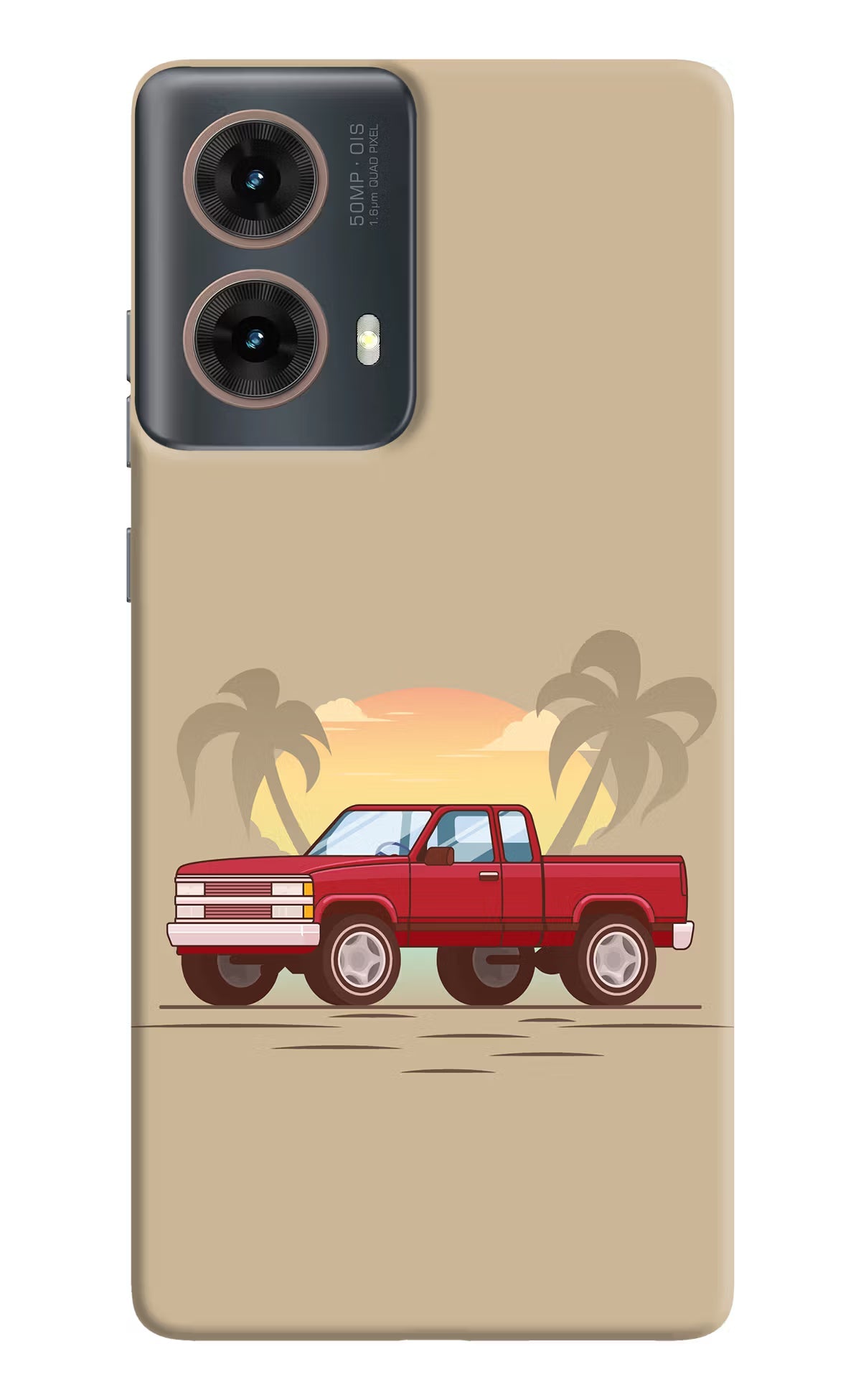 Desert Classic Drive Motorola G85 Hard Case Back Cover by Casekaro