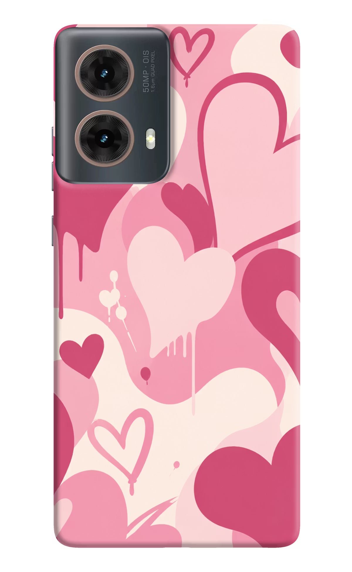 Hearty case Motorola G85 Hard Case Back Cover by Casekaro