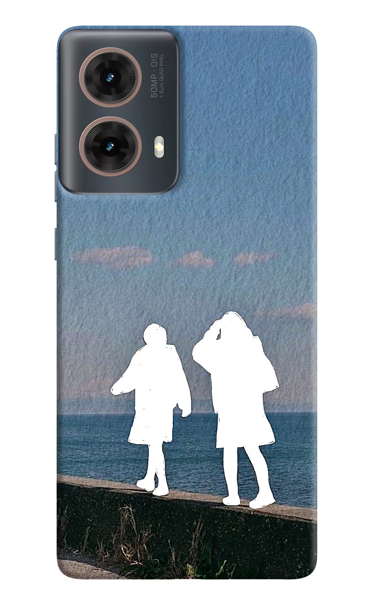 Coastal Dream Motorola G85 Hard Case Back Cover by Casekaro