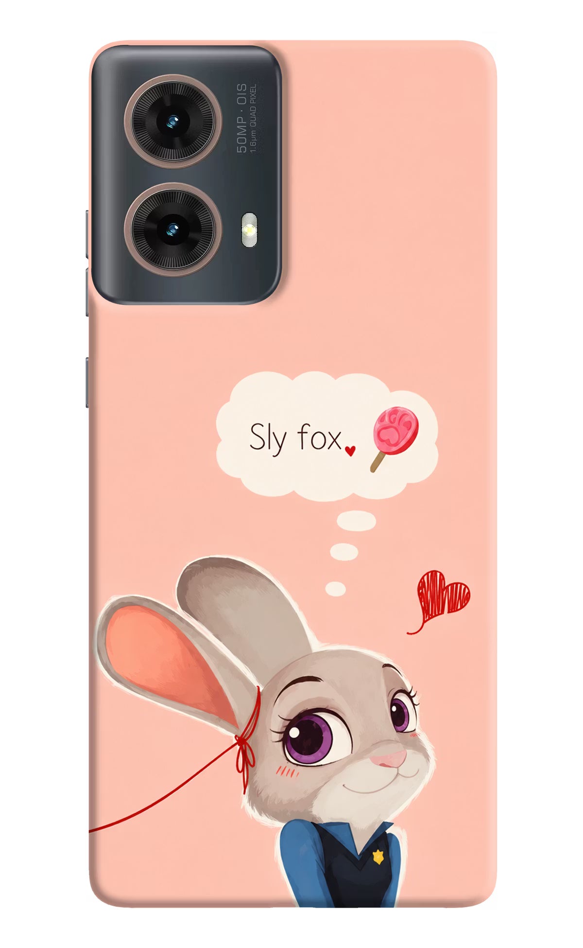 Judy Charm Motorola G85 Hard Case Back Cover by Casekaro