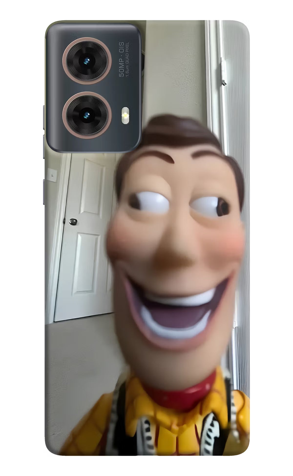 Side Eye Woody Motorola G85 Hard Case Back Cover by Casekaro