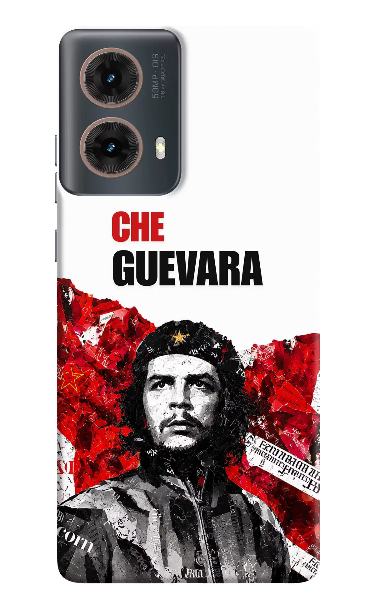 Che Guevara Revolution Motorola G85 Hard Case Back Cover by Casekaro