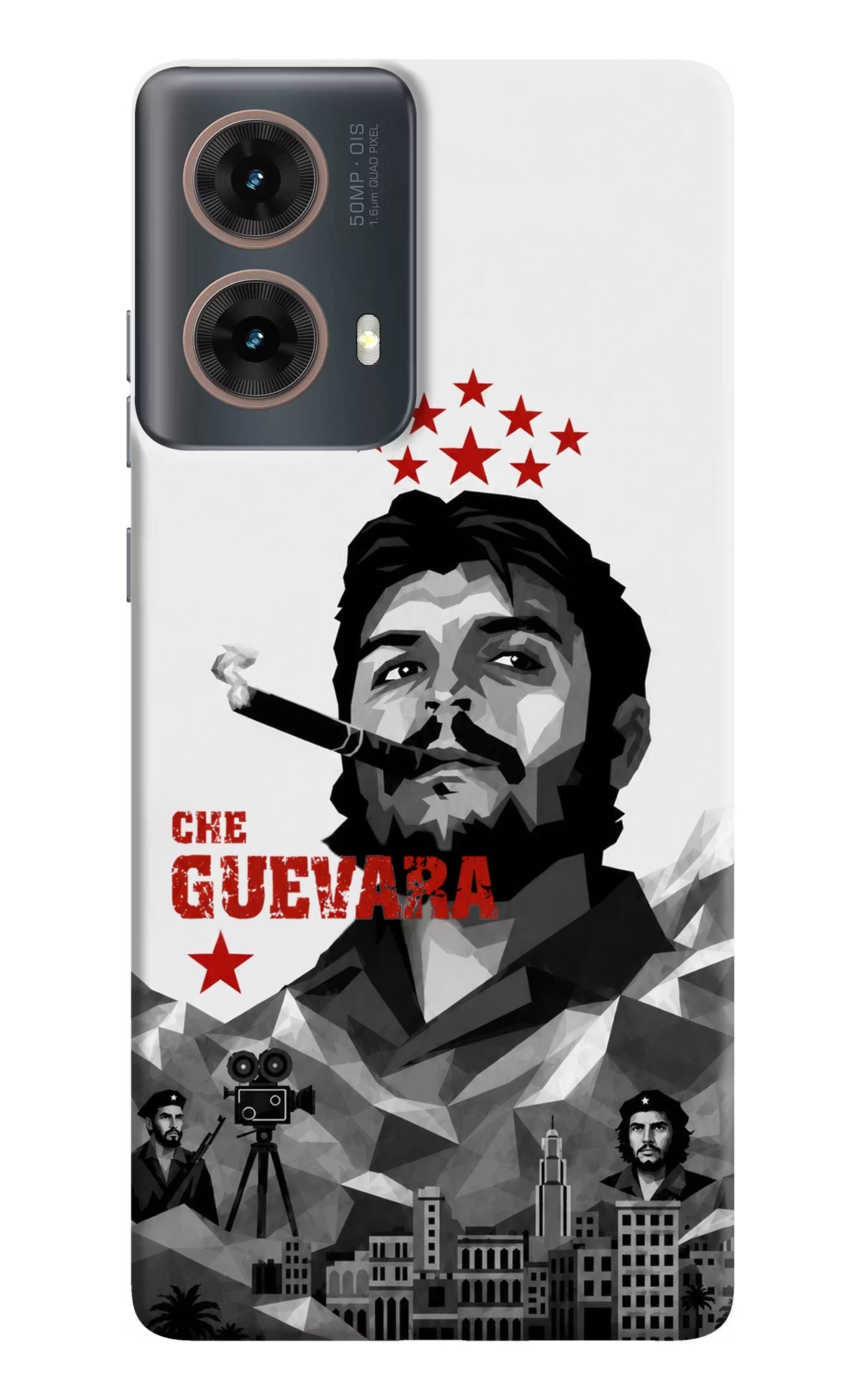 Che Guevara Iconic Motorola G85 Hard Case Back Cover by Casekaro