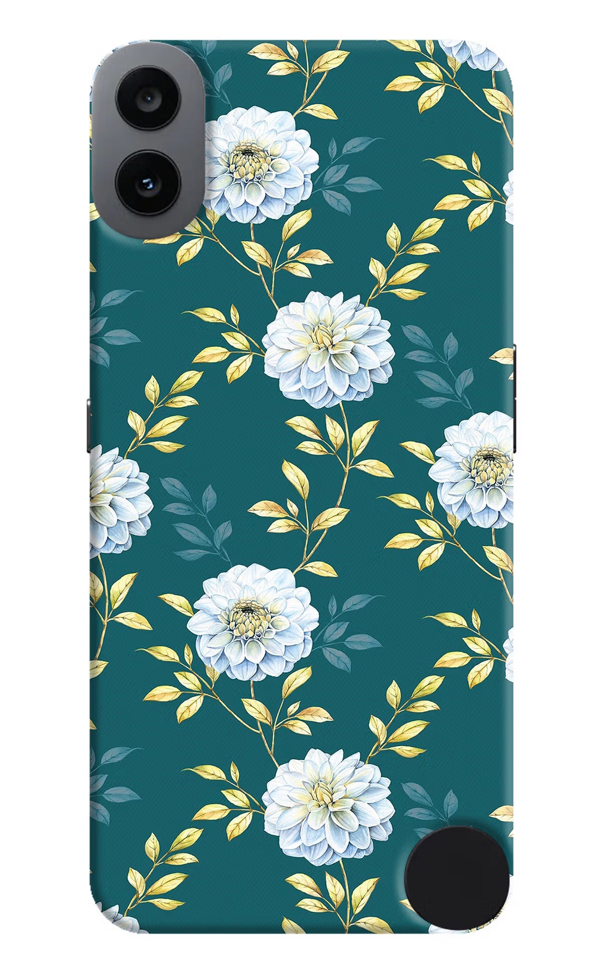 Flowers CMF by Nothing Phone 1 Hard Case Back Cover by Casekaro