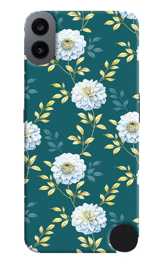Flowers CMF by Nothing Phone 1 Hard Case Back Cover by Casekaro