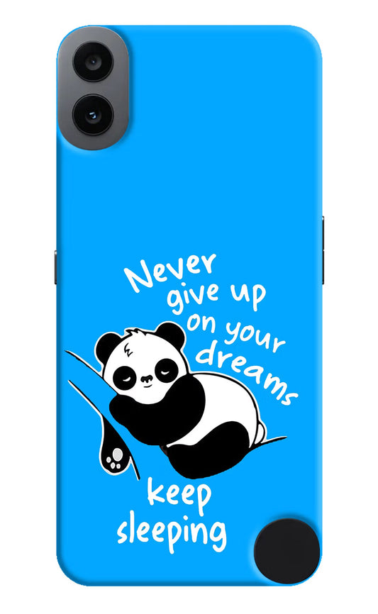 Keep Sleeping CMF by Nothing Phone 1 Hard Case Back Cover by Casekaro