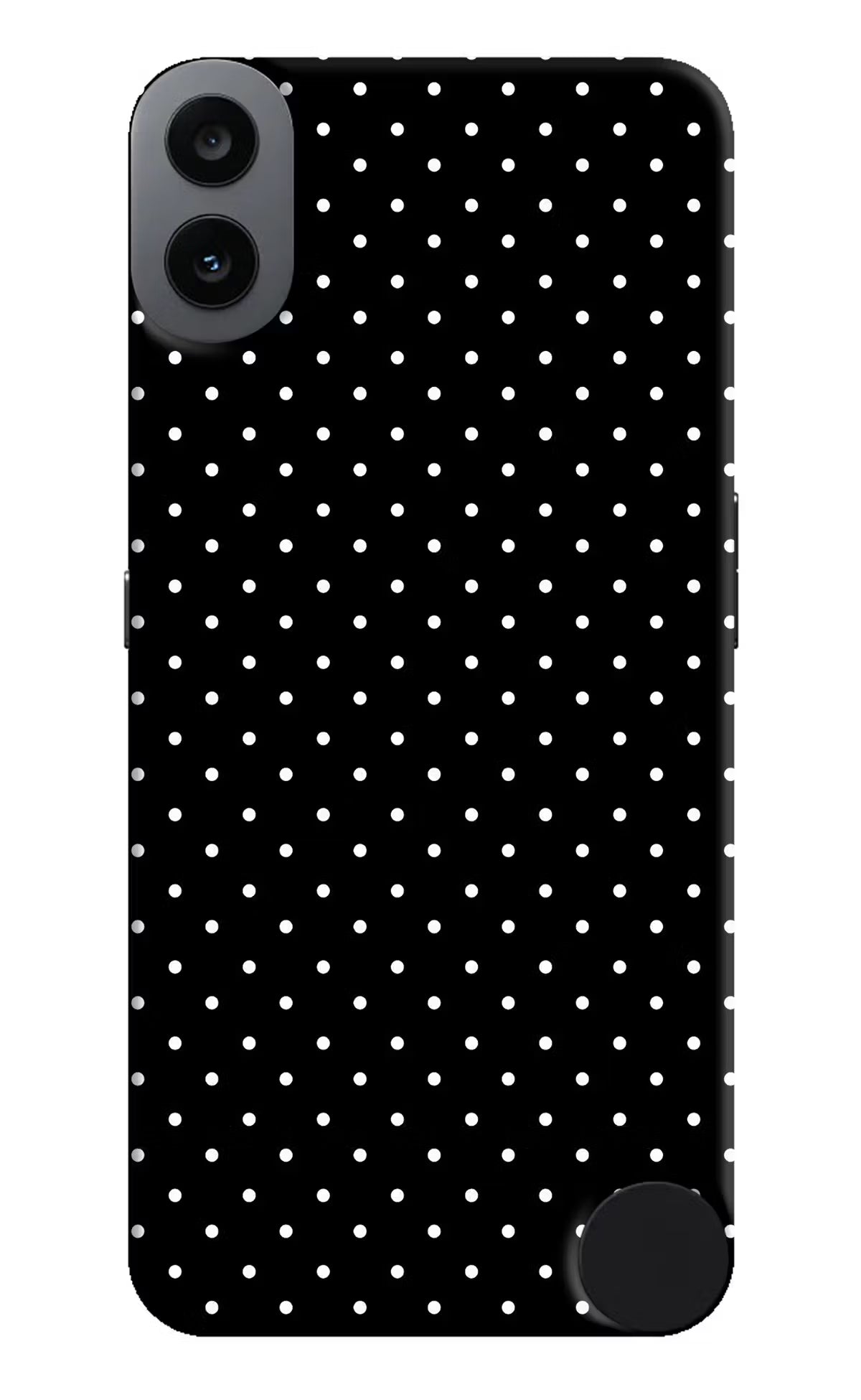 White Dots CMF by Nothing Phone 1 Hard Case Back Cover by Casekaro