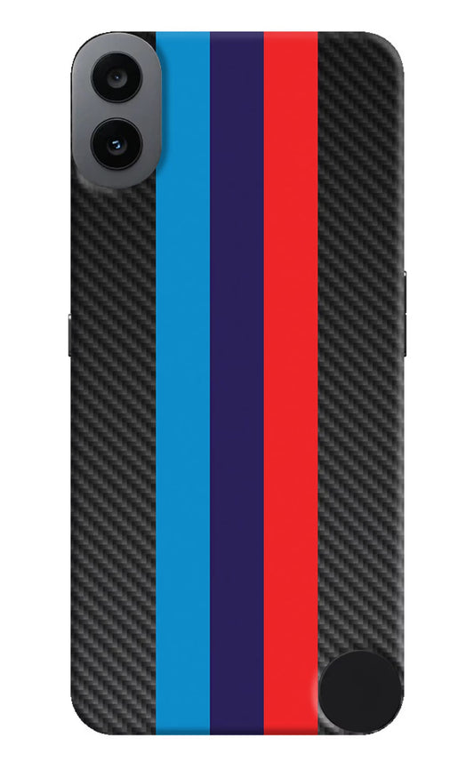 BMW Stripes Pattern CMF by Nothing Phone 1 Hard Case Back Cover by Casekaro