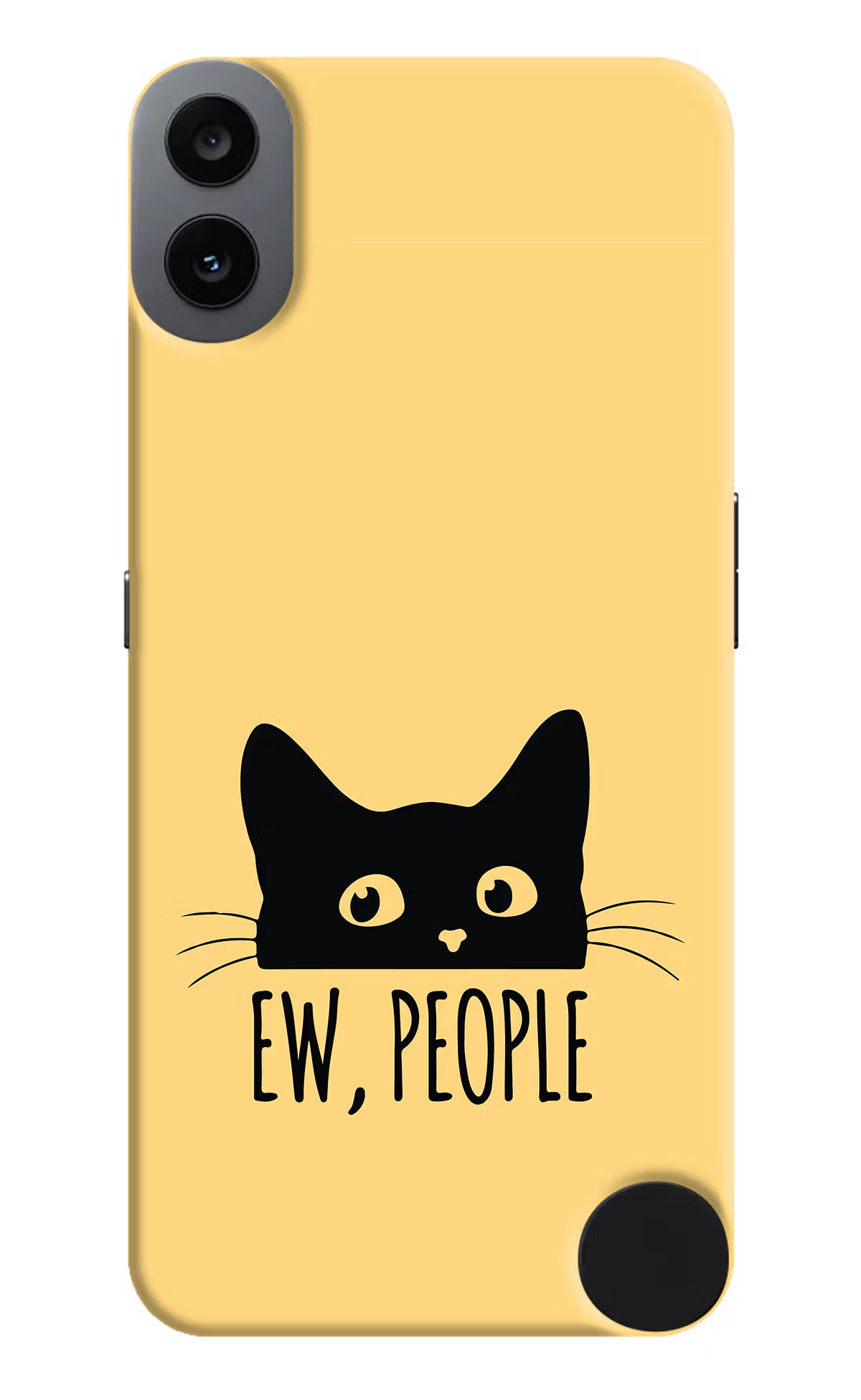 Ew People Catitude CMF by Nothing Phone 1 Hard Case Back Cover by Casekaro