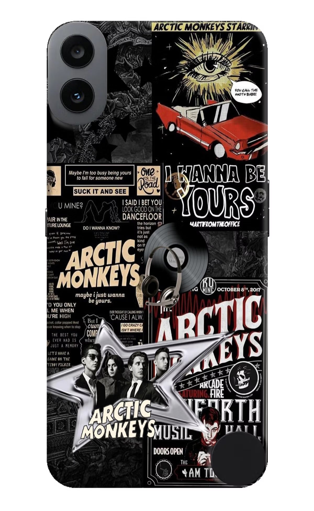 Arctic Monkeys CMF by Nothing Phone 1 Hard Case Back Cover by Casekaro
