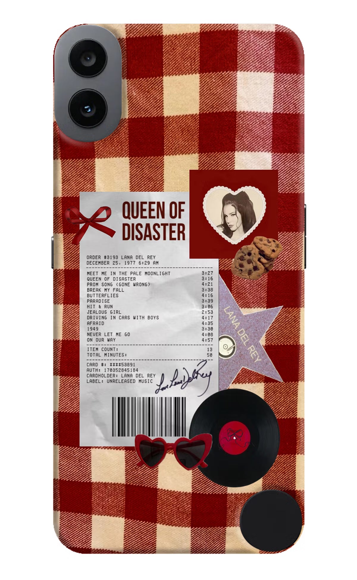 Queen of Disaster CMF by Nothing Phone 1 Hard Case Back Cover by Casekaro