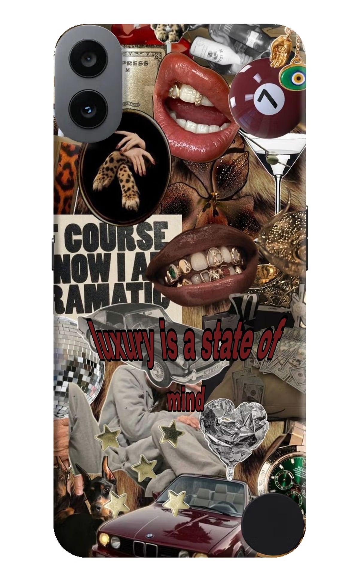Luxury CMF by Nothing Phone 1 Hard Case Back Cover by Casekaro