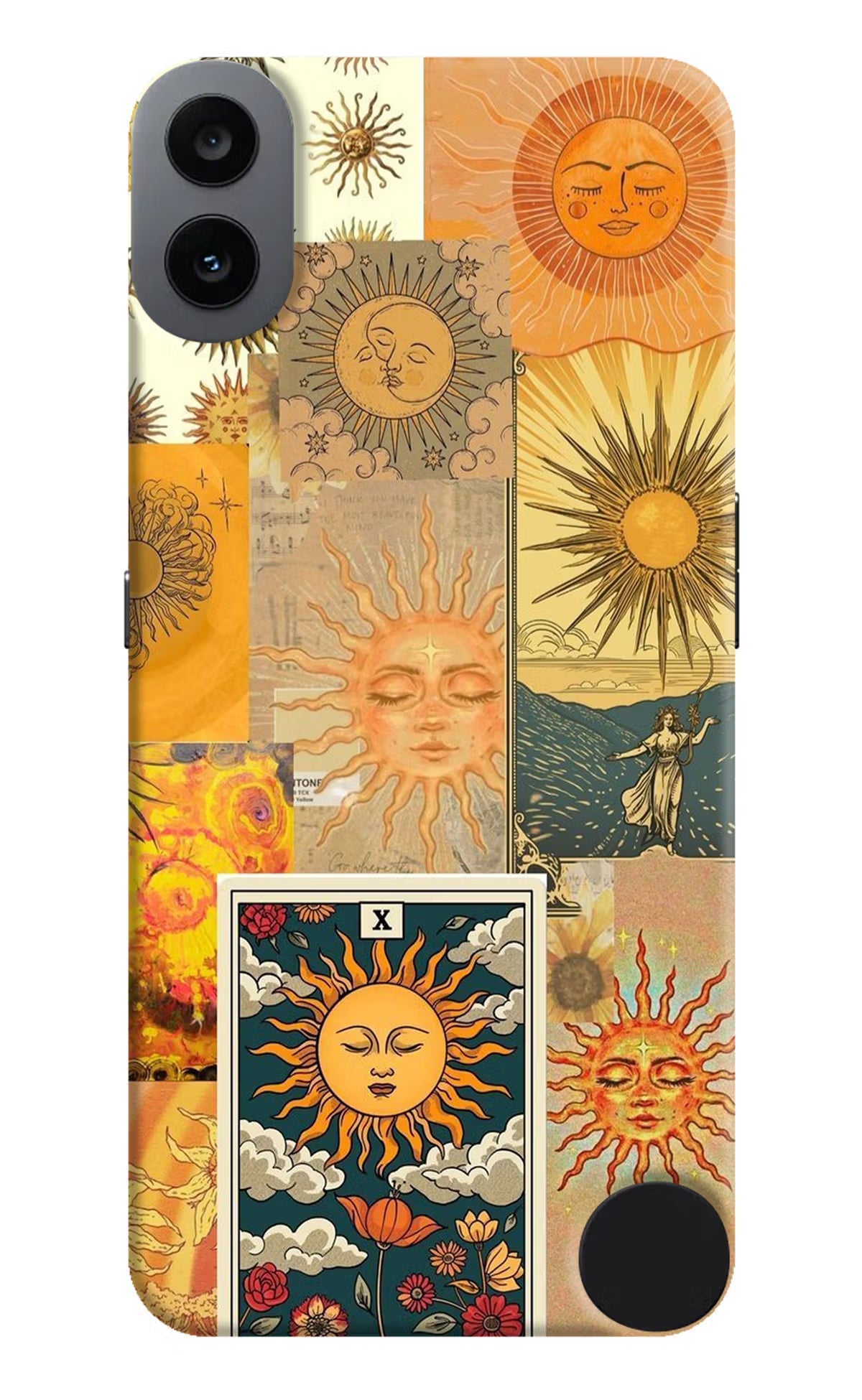 Sun CMF by Nothing Phone 1 Hard Case Back Cover by Casekaro