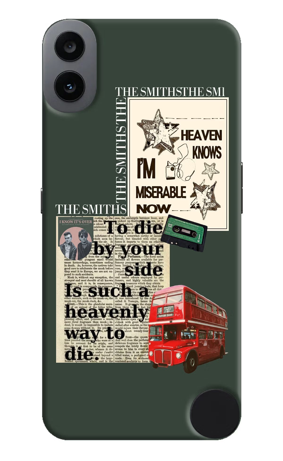 The Smiths CMF by Nothing Phone 1 Hard Case Back Cover by Casekaro
