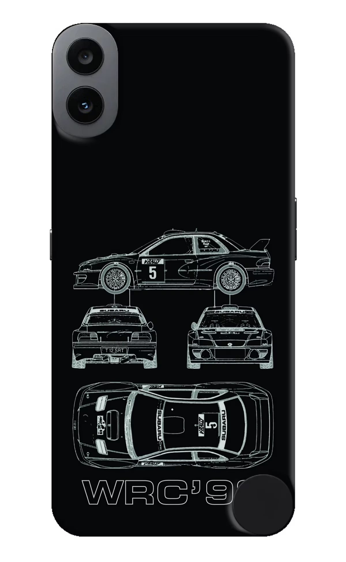 WRC'99 CMF by Nothing Phone 1 Hard Case Back Cover by Casekaro