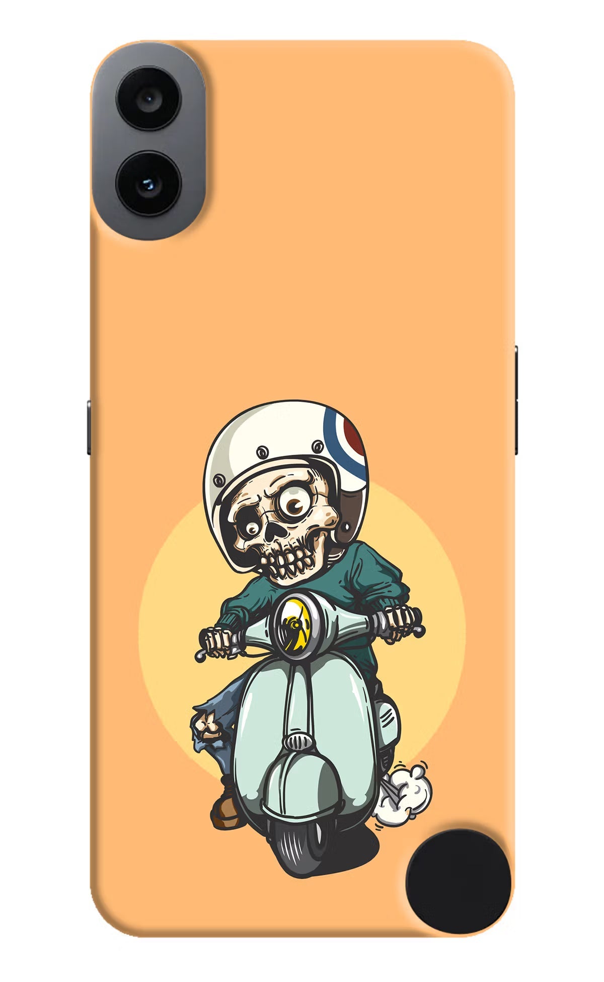 Undead Biker CMF by Nothing Phone 1 Hard Case Back Cover by Casekaro