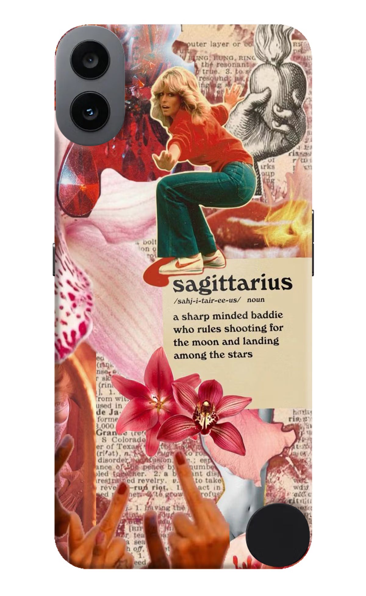 Sagittarius Zodiac CMF by Nothing Phone 1 Hard Case Back Cover by Casekaro