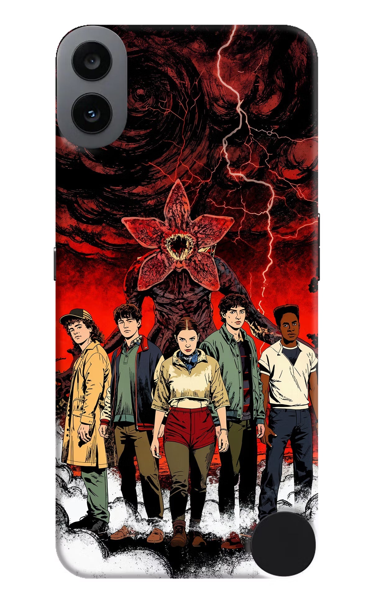Ordinary Things Characters CMF by Nothing Phone 1 Hard Case Back Cover by Casekaro