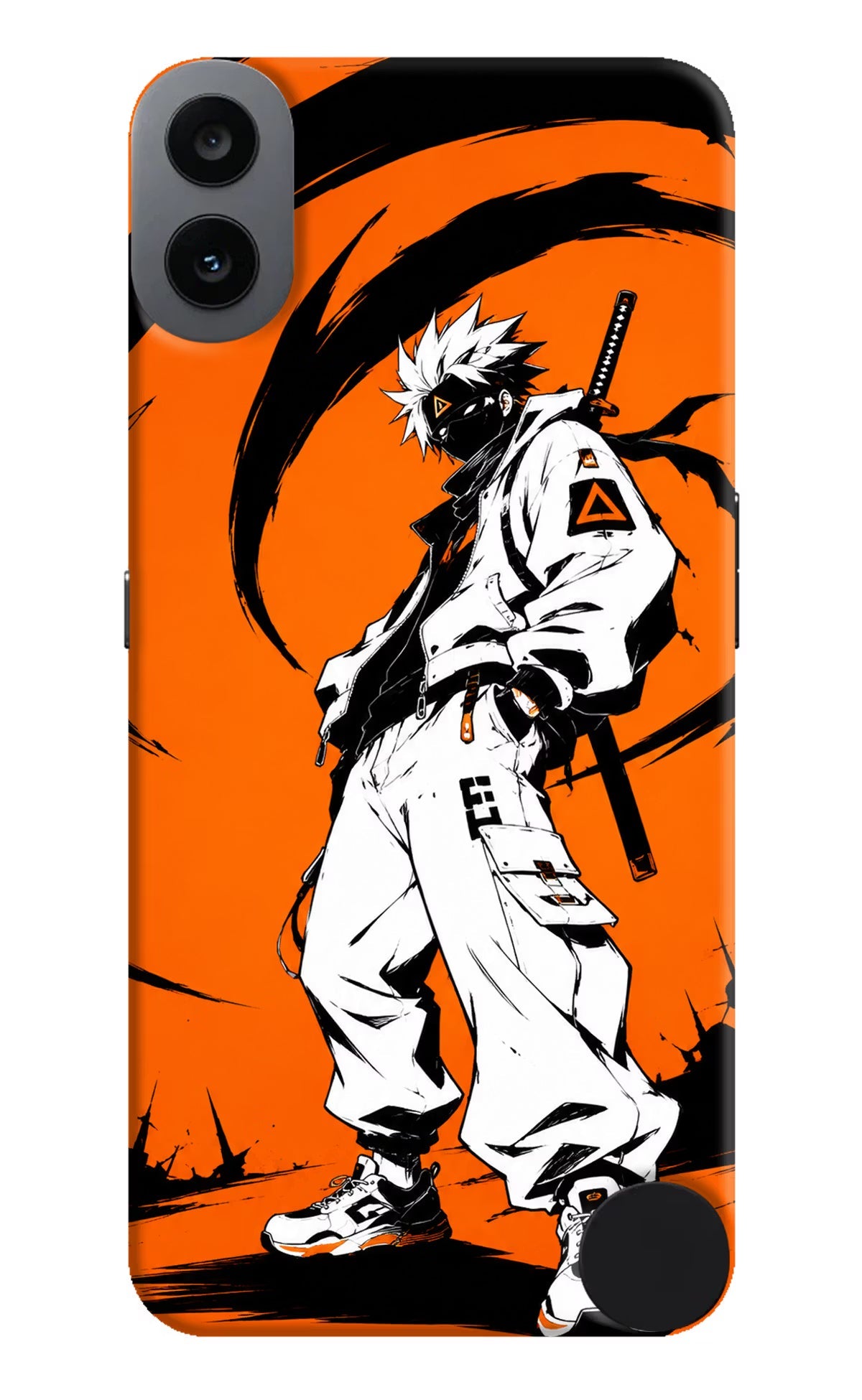 Street Samurai  CMF by Nothing Phone 1 Hard Case Back Cover by Casekaro