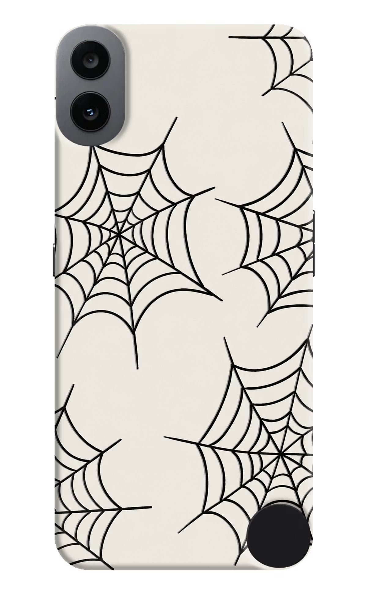 Spider Web CMF by Nothing Phone 1 Hard Case Back Cover by Casekaro