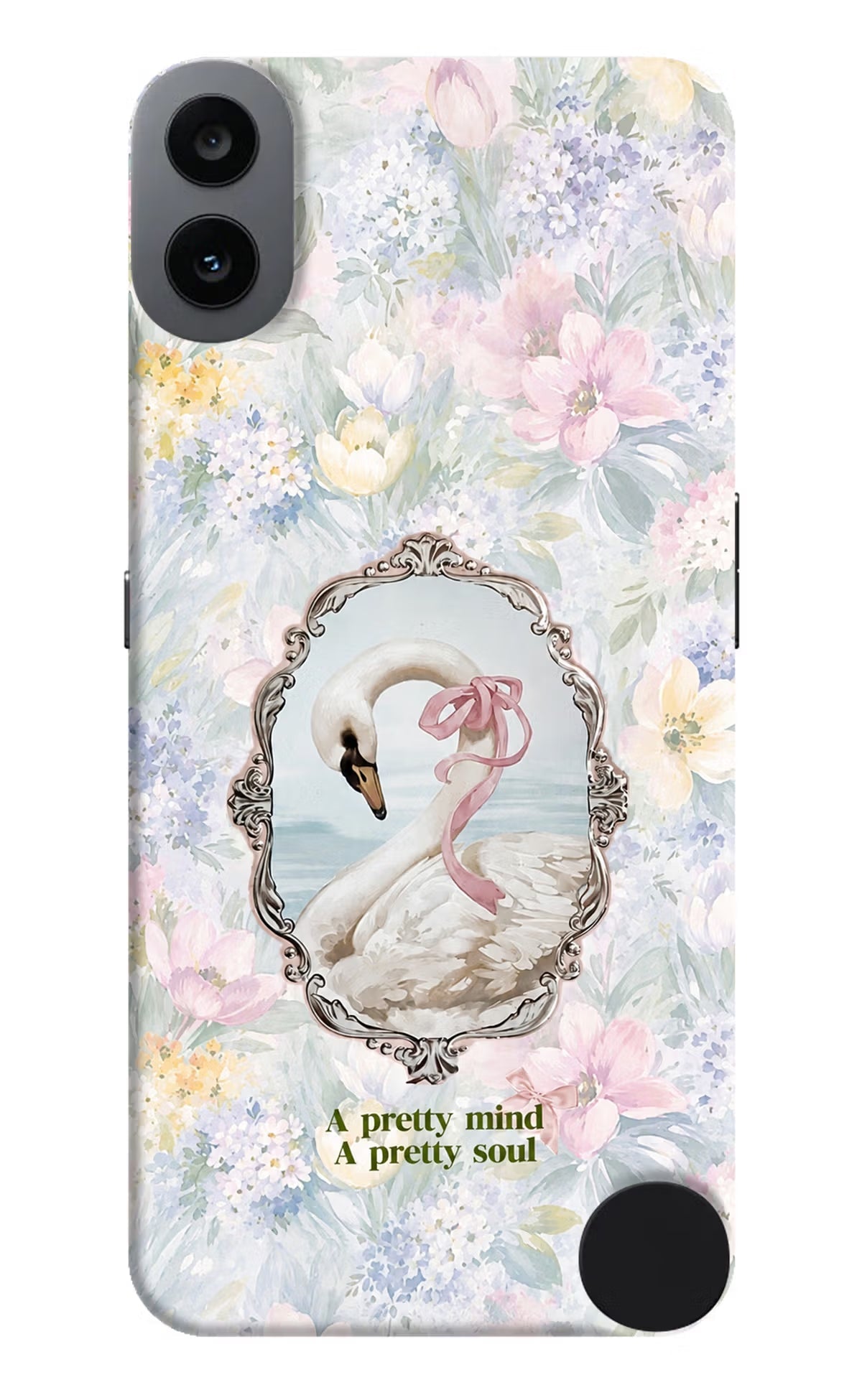 Pretty Mind Pretty Soul CMF by Nothing Phone 1 Hard Case Back Cover by Casekaro