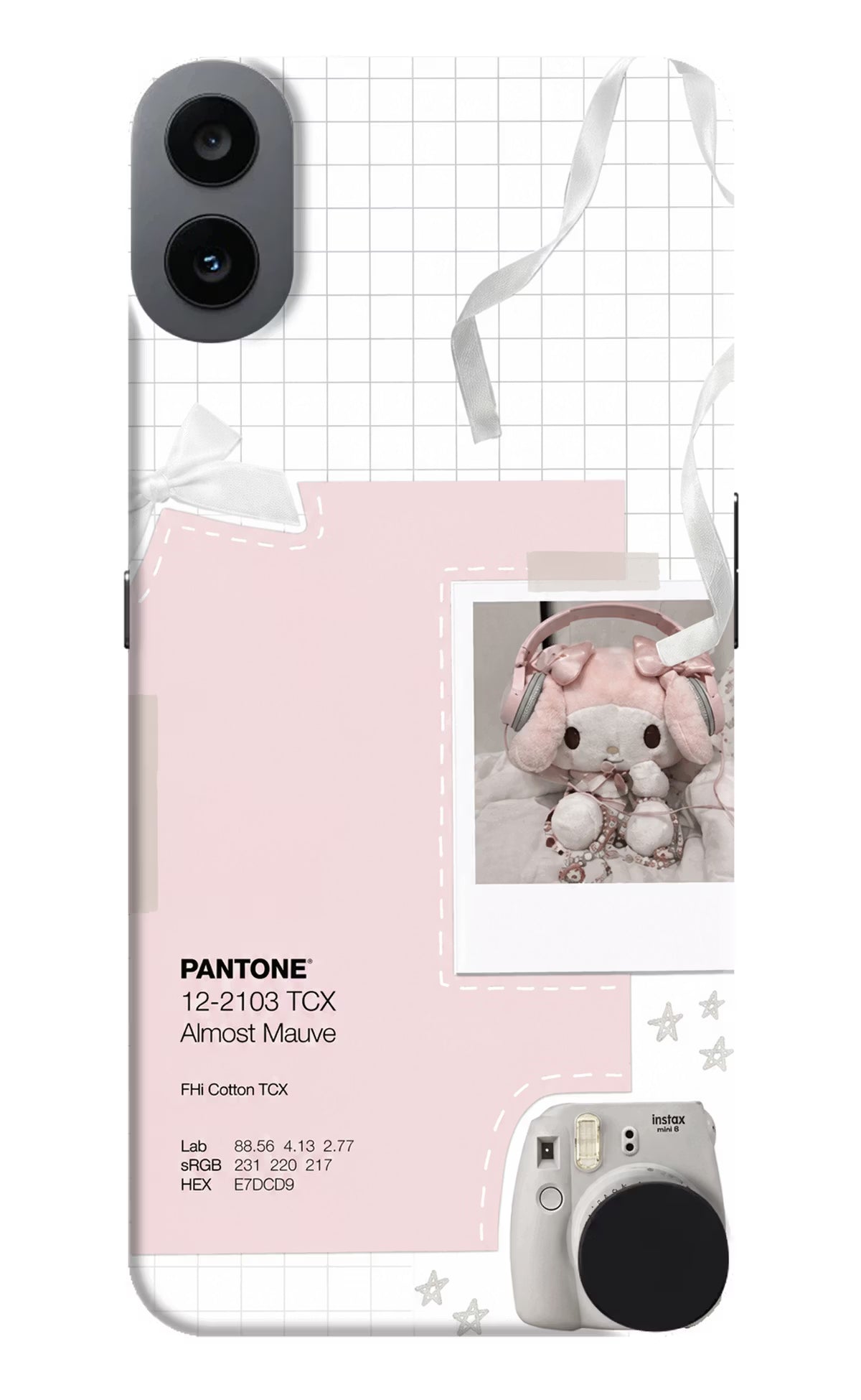 Pantone Asthetic CMF by Nothing Phone 1 Hard Case Back Cover by Casekaro