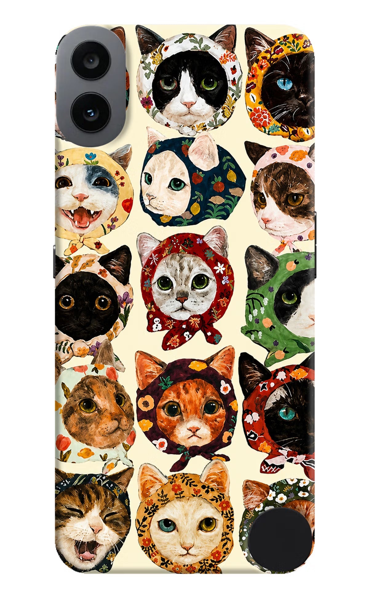 Cool Cat CMF by Nothing Phone 1 Hard Case Back Cover by Casekaro