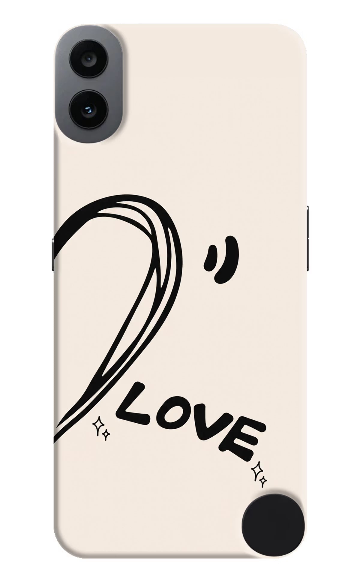 Soul Line CMF by Nothing Phone 1 Hard Case Back Cover by Casekaro