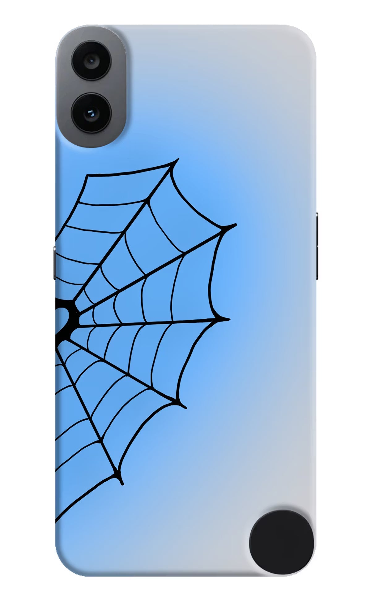 Blue Web CMF by Nothing Phone 1 Hard Case Back Cover by Casekaro